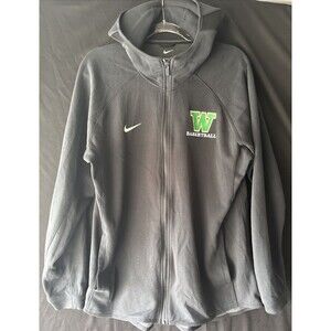 Nike Hoodie Jacket Mens L Full Zip Dri-FIT Swoosh Athletic Pullover